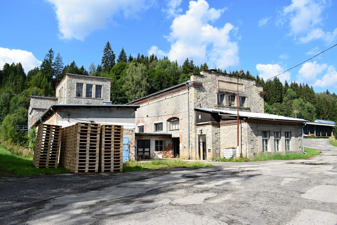 Bývalá vodní elektrárna papíren firmy Spiro ve Vyšším Brodě